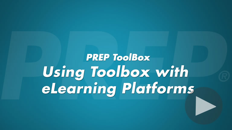 Using Toolbox with eLearning Platforms